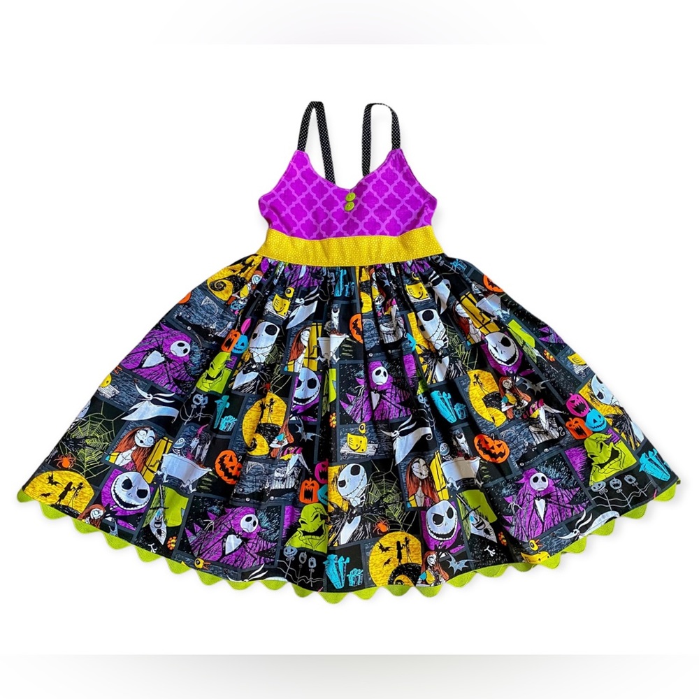 Nightmare Before Christmas Custom Handmade Dress